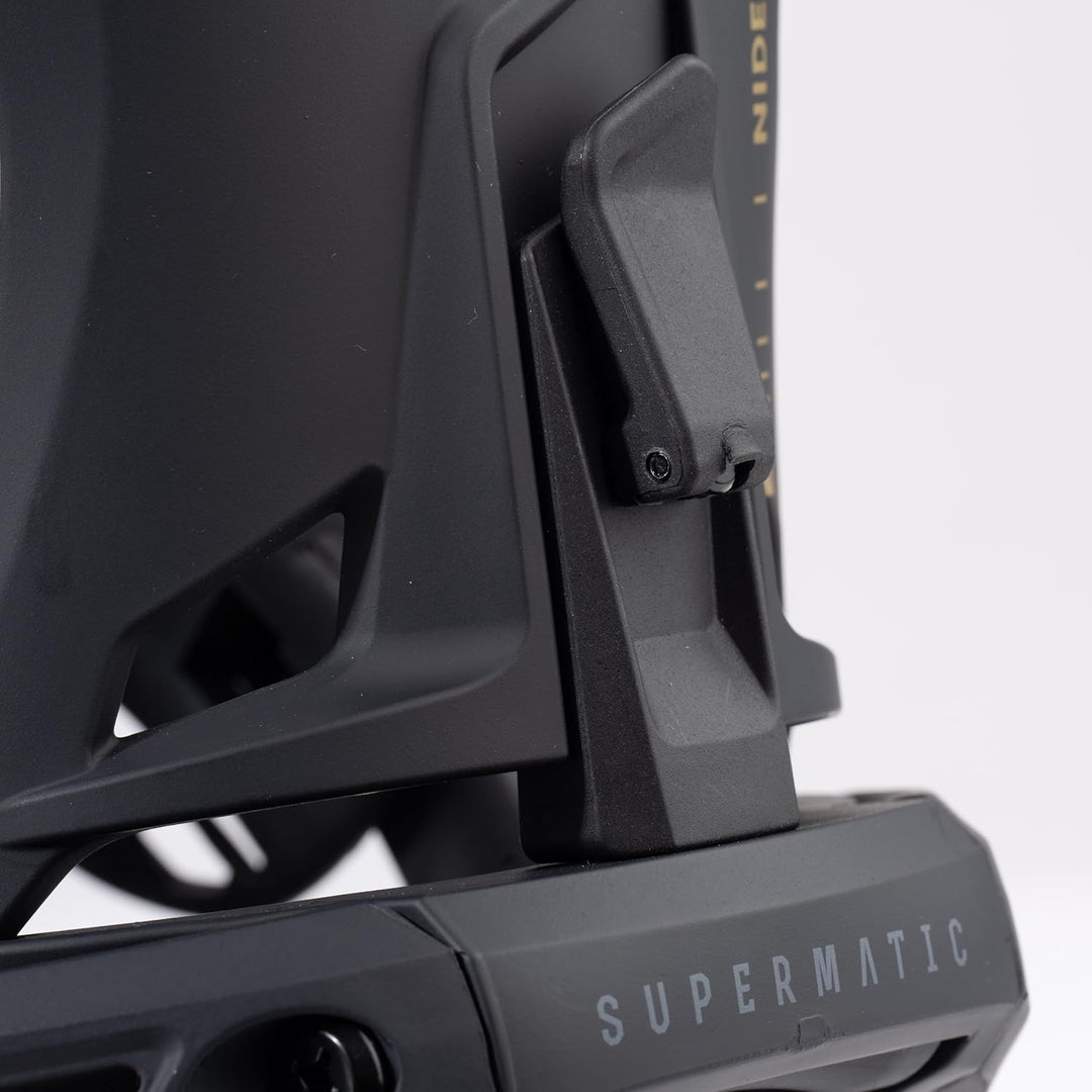 NIDECKER SUPERMATIC Bindung 2024 Black Schwarz M (4.5-8.5), Schwarz M (4.5-8.5)