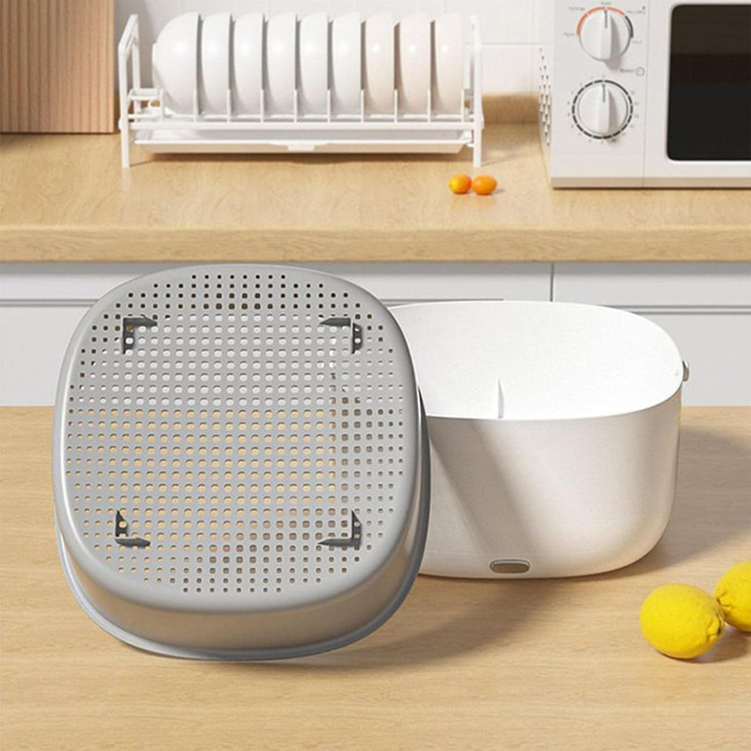 Stalf Obst- Und Gemüsereinigungsmaschine,Tragbares Automatisches Waschgerät Im Wasser, Betriebenes R