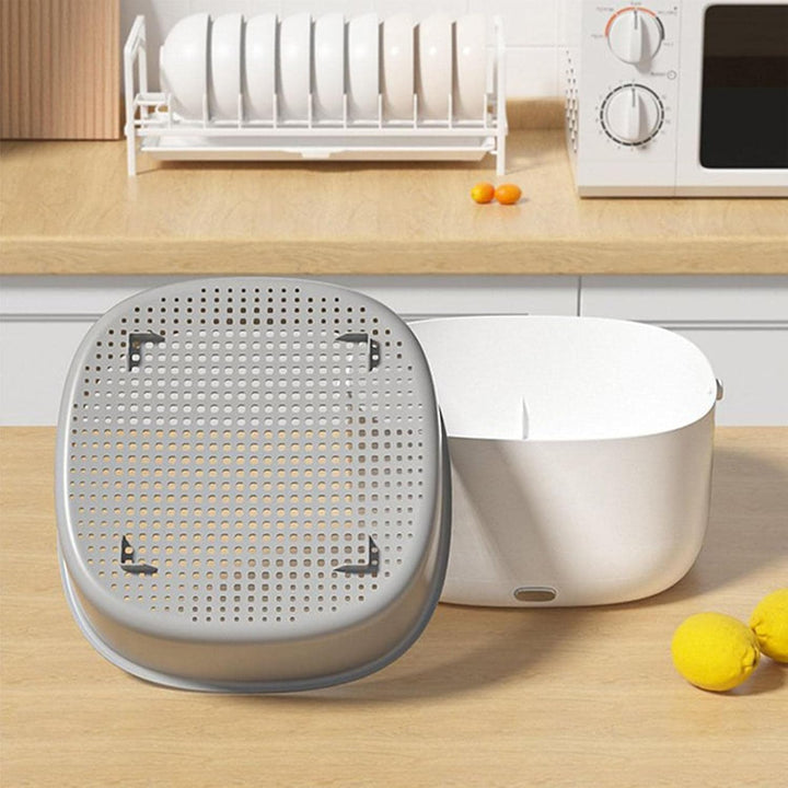 Stalf Obst- Und Gemüsereinigungsmaschine,Tragbares Automatisches Waschgerät Im Wasser, Betriebenes R