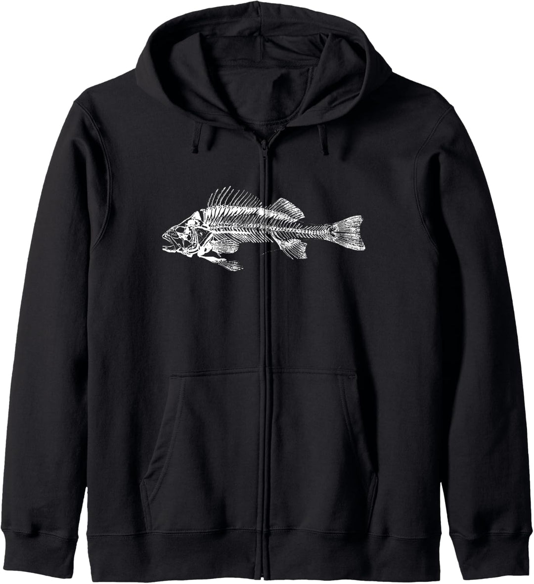 Fisch-Skelett-Fischer-Angel-Geschenk Kapuzenjacke