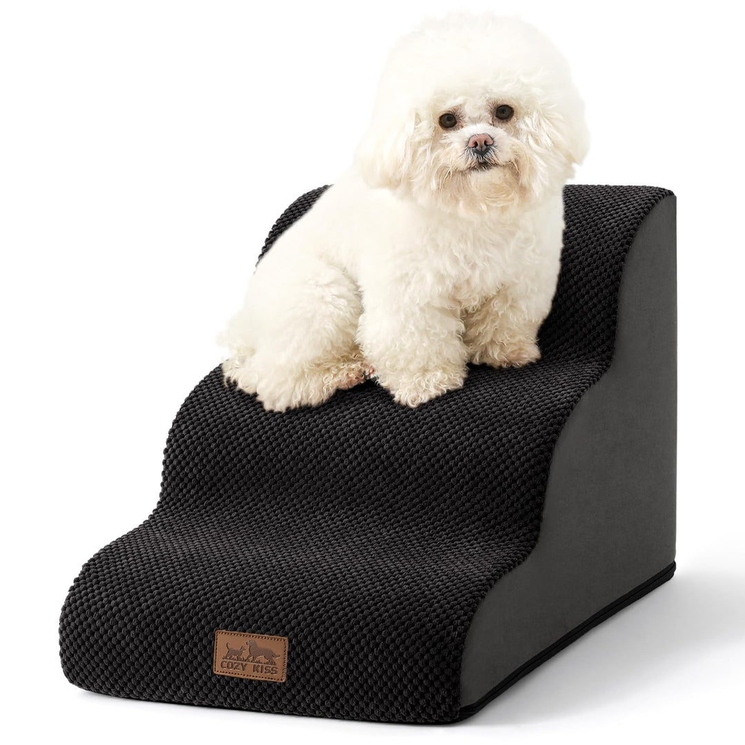 Hundetreppe für Kleine Hunde, Haustiertreppe für Couch aus Hochdichtem Schwamm, Hunde Treppe Hundera