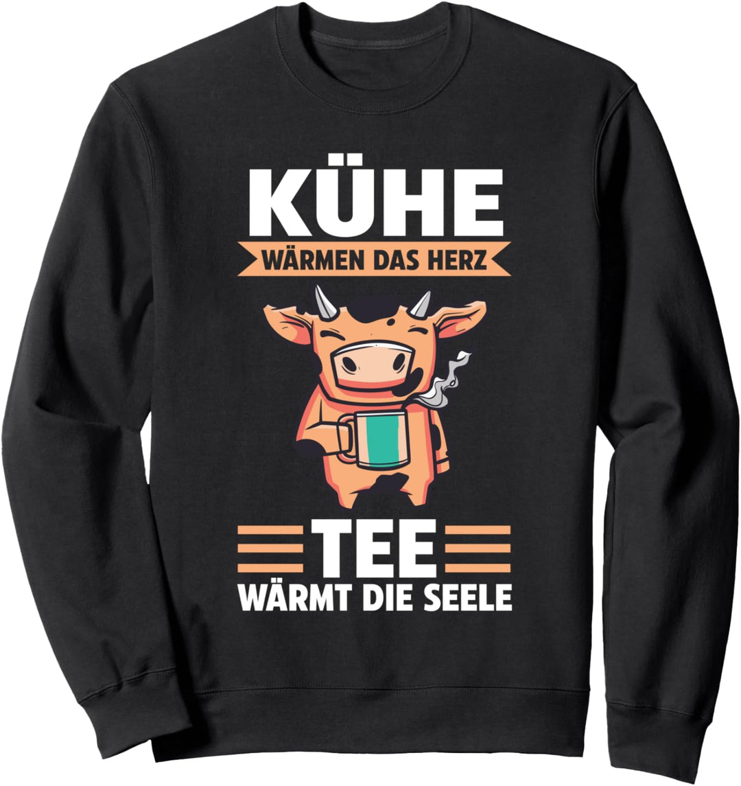 Kuh Tee Landwirt Bauer Kühe Sweatshirt