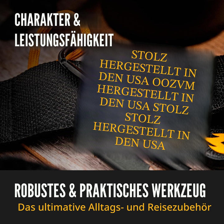 Wazoo Cache Belt EDC Survival Bushcraft Travel Safety, L