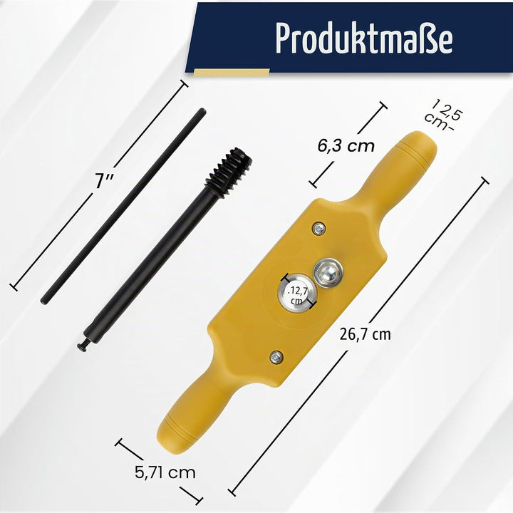Kings County Tools Gewindebohrer- und Schneideisen-Set,1/2 Zoll Grösse,schneidet Aussen- und Innenge