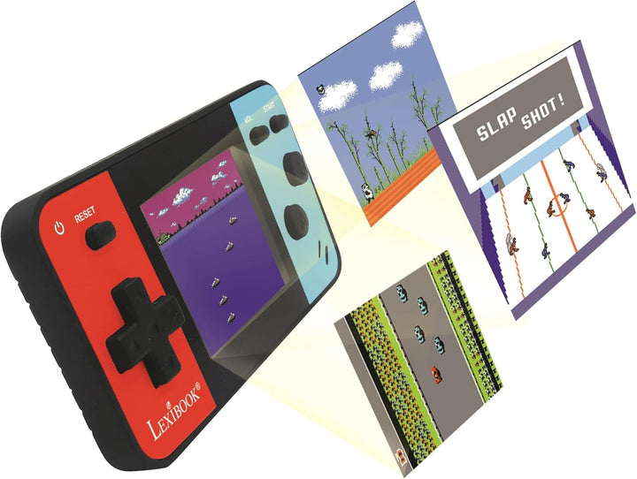 Lexibook tragbare Spielekonsole Cyber Arcade Pocket 150-Spiele, 1,8" / 4.5 cm Farb-LCD-Bildschirm, V