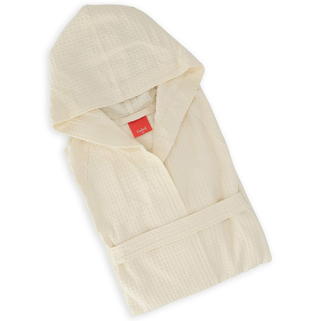 Gabel Golf Bademantel mit Kapuze, Baumwolle, 520 BEIGE, XL XL 520 Beige, XL 520 Beige