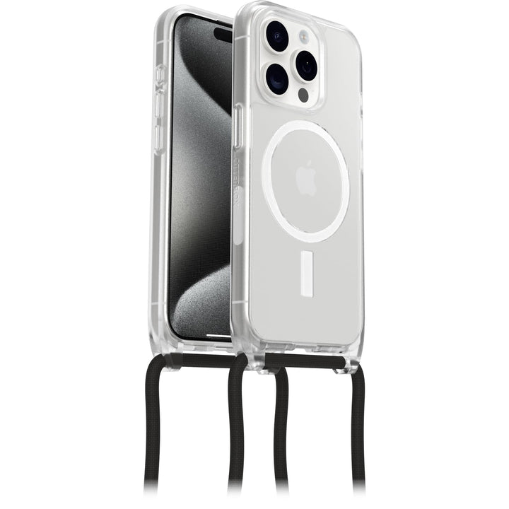 OtterBox React Necklace Hülle mit MagSafe für iPhone 15 Pro, ultraschlanke, schützende Hülle mit ver