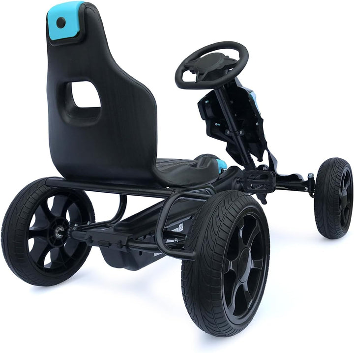 Kinder Pedal Go Kart - 5-12 Jahre, Mit Pedal, Shaum Reifen Eva Wheels