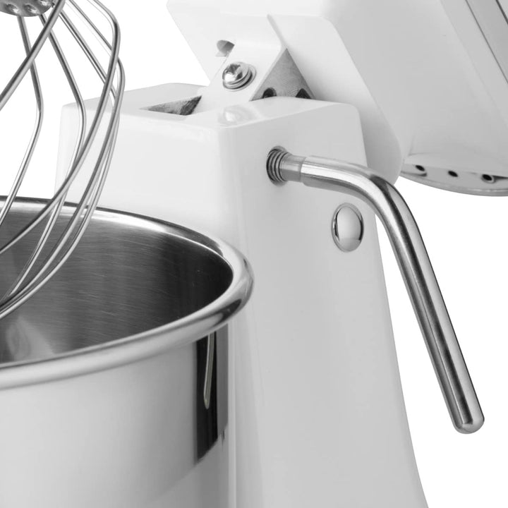 Maxima Gastro Planetenmischer - 7 l - Bis zu 2 kg Teig - Weiss