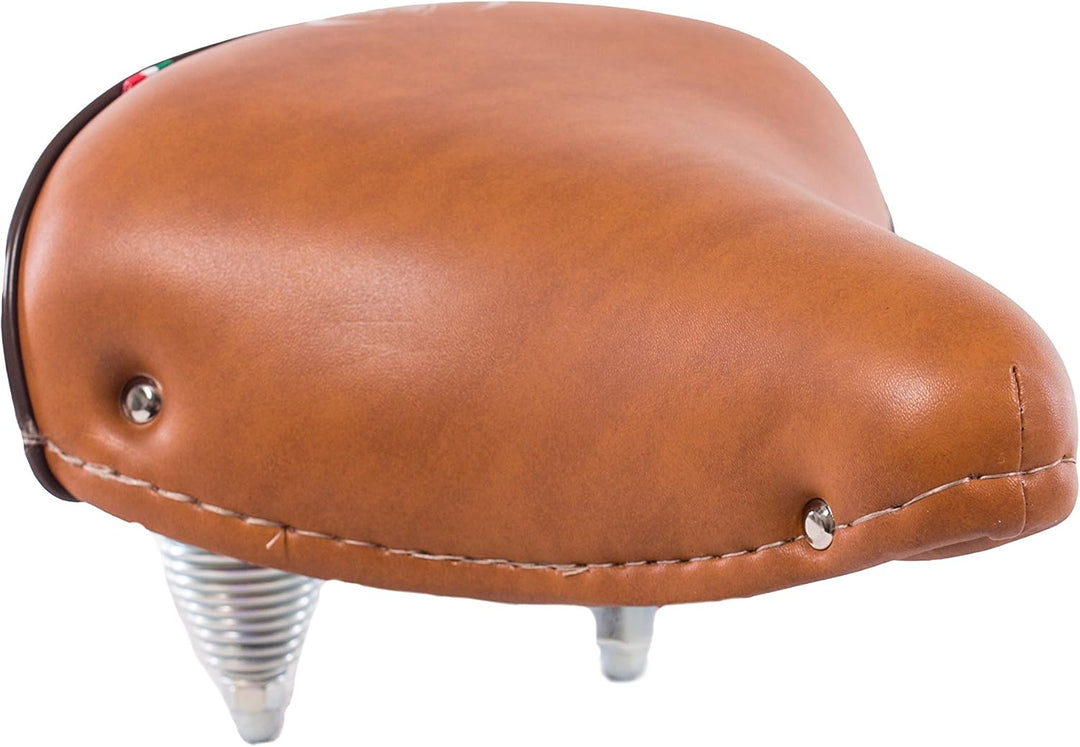 Selle Montegrappa Fahrradsattel Citysattel Cruisersattel Vinatge Sattel SM 110 IRIS Federgestell Mad