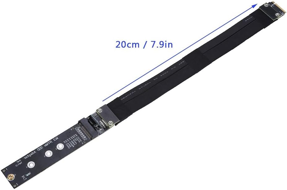 Tonysa SSD Solid State Drive Verlängerungskabel,SSD Festplatte Drive Extension Kabel mit 32 Gbit/s Ü