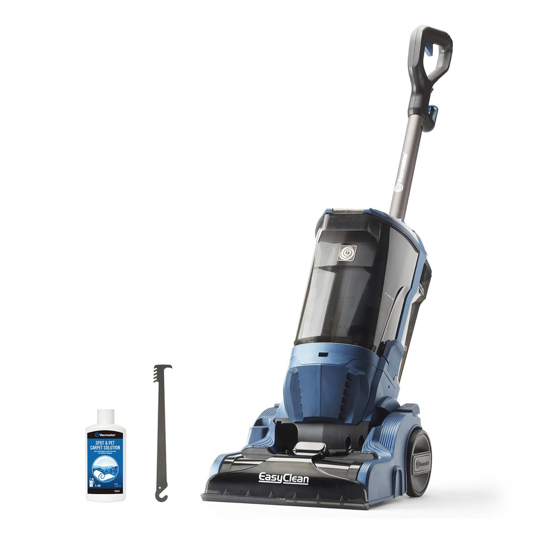 Vacmaster Teppichreiniger mit Doppelbürstenwalzen | Leistungsstarker 750 W-Motor grosse Reinigungsfl