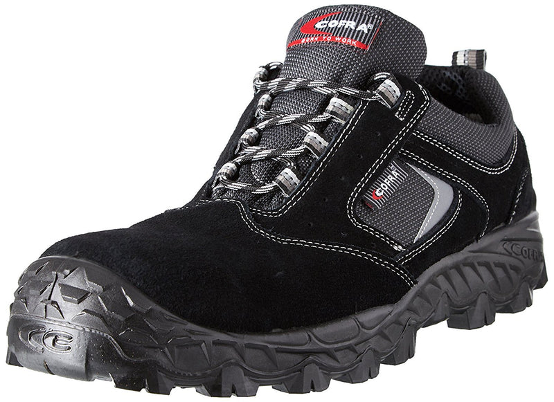 Cofra FW210-000.W39 NEW SUEZ S1 P SRC Sicherheitsschuhe, Schwarz, Grösse 39 39 EU, 39 EU