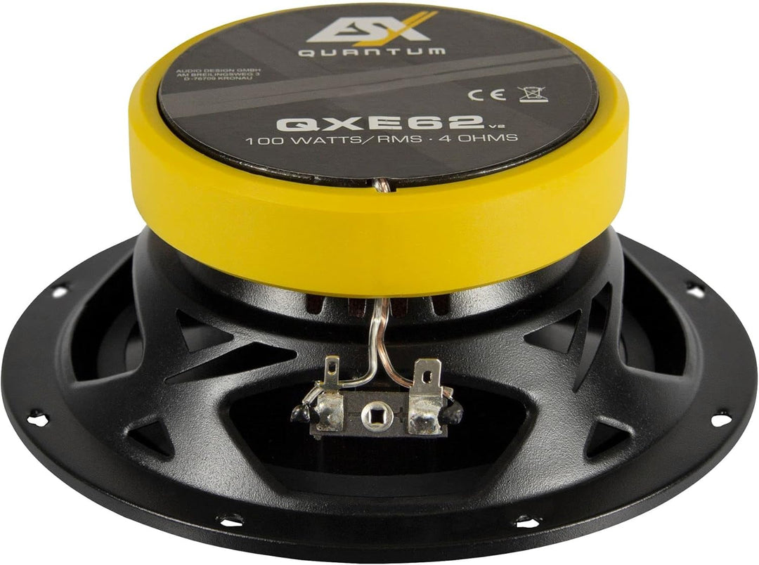 ESX QXE62V2 | 16,5 cm (6.5') 2-Wege Koax-Lautsprecher (Paar)