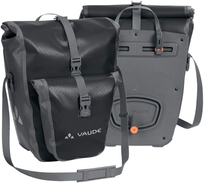 VAUDE Aqua Back Plus - Fahrradtasche - 2 Hinterradtaschen (2x24L) - wasserdicht - Made in Germany Sc