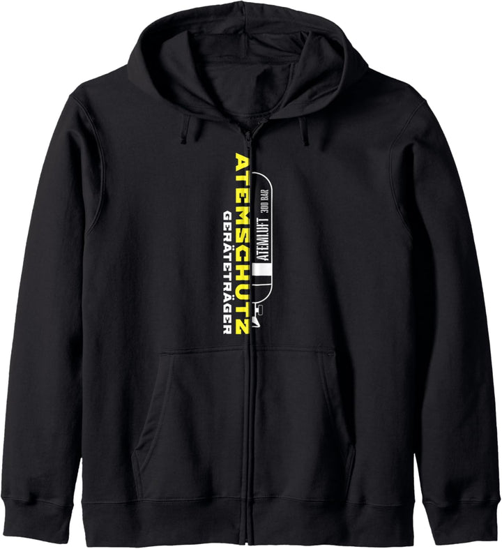Feuerwehr Atemschutz Feuerwehrmann Geräteträger Geschenk Kapuzenjacke