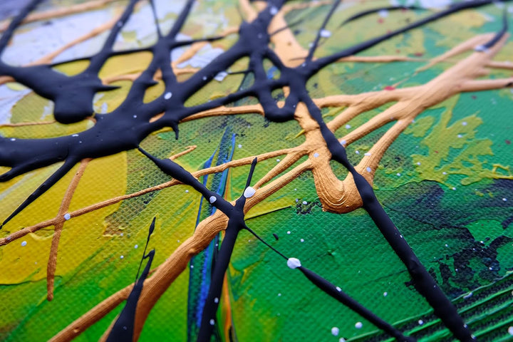 Monica Mirafiori I 100% HANDGEMALT I Gemälde Hoffnung 100x50cm | Gemälde Handgemalt | Acrylgemälde |