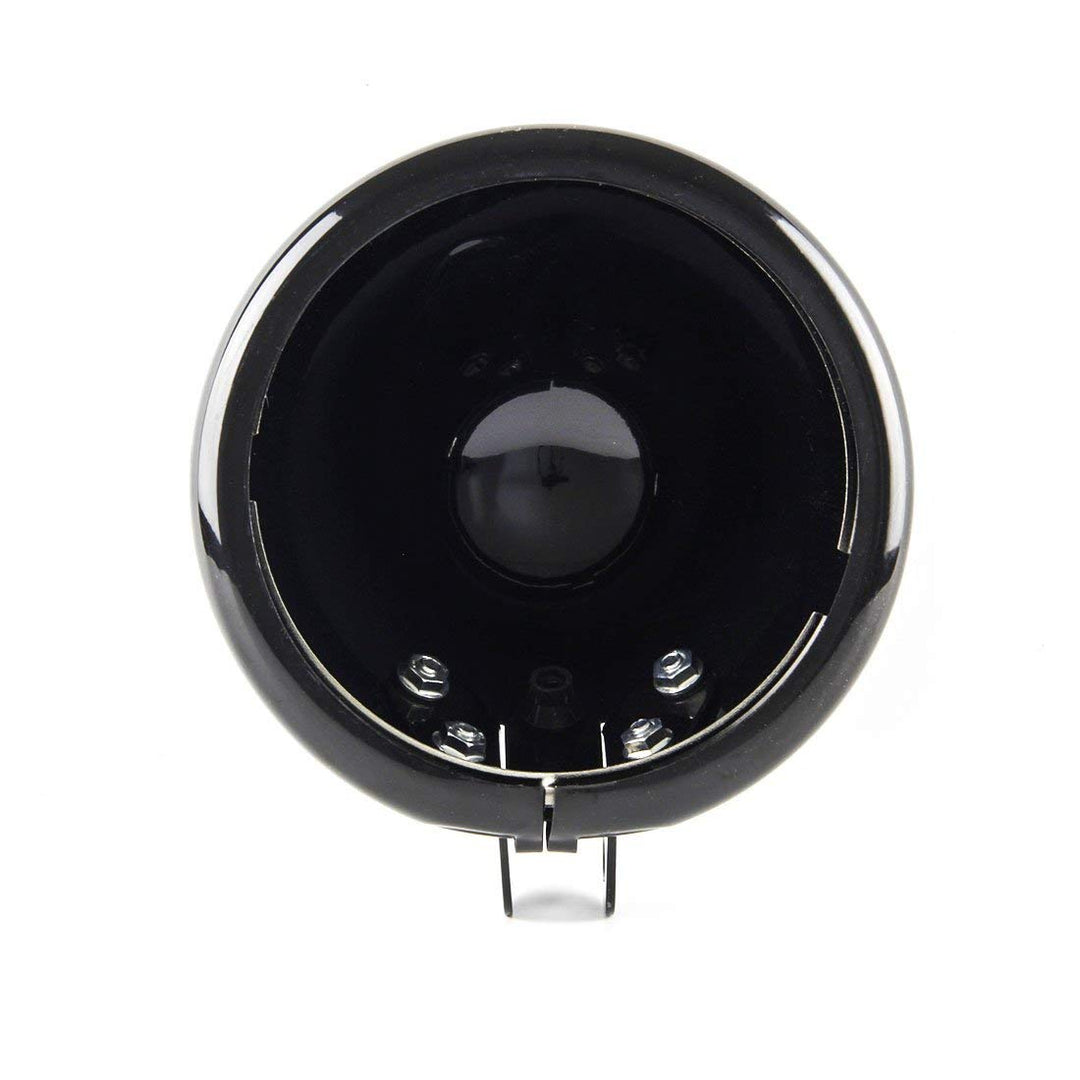 SKUNTUGUANG 5 3/4 "5,75 Zoll Led Scheinwerfergehäuse Eimer für Motorrad（schwarz）