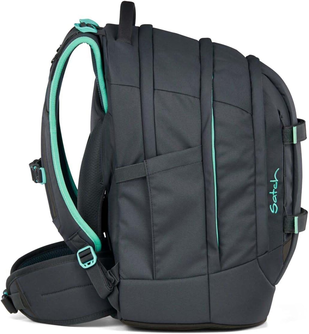 Satch Pack Schulrucksack Set 2tlg. inkl. Pencil Slider (Mint Phantom), Mint Phantom