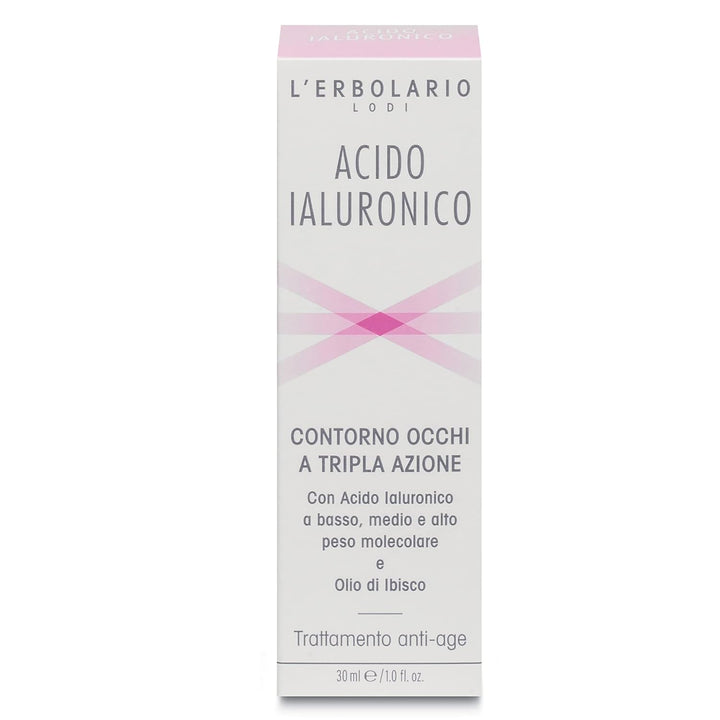 L'Erbolario Augenkonturen Creme mit Dreifachwirkung, 1er Pack (1 x 30 ml)
