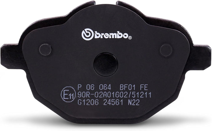 Brembo P06064 Hintere Bremsbeläge, Anzahl 4 Single, Single
