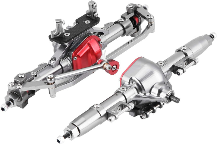 Vikye Autoachsen, vordere Portalachsen aus Aluminiumlegierung für SCX10 AXIAL RC4WD D90 1:10 Crawler