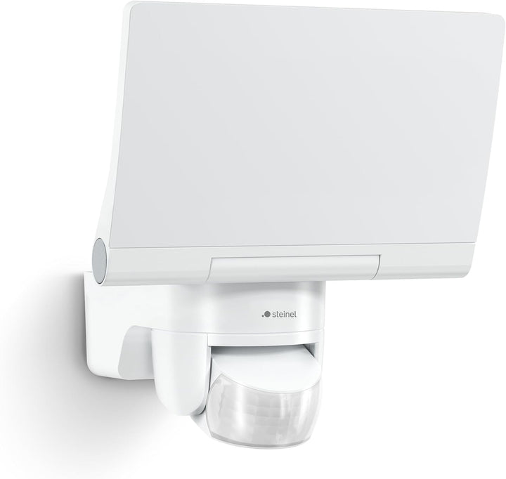 Steinel LED-Strahler XLED Home 2 S weiss, Flutlicht, voll schwenkbar, 13,7 W, 180° Mit Bewegungsmeld