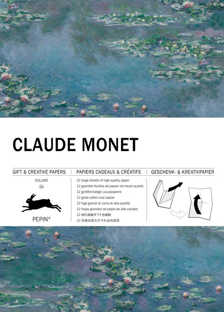 Claude Monet: Gift & Creative Paper Book Vol. 101 (Gift & creative papers, 101), Taschenbuch