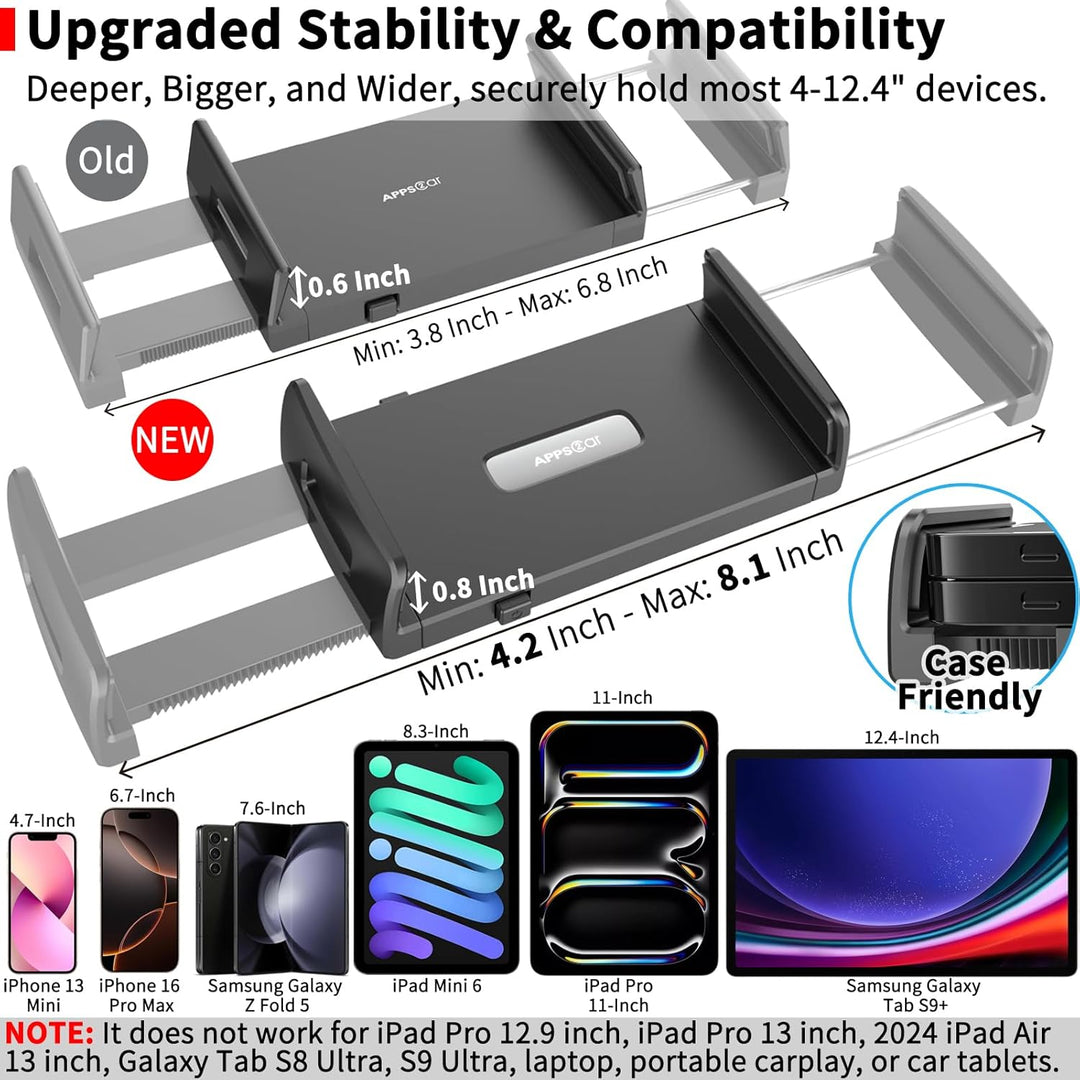 APPS2Car Universal Tablet CD-Slot Holder Mount Car Tablet-Autohalterung, 1. Generation