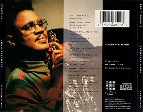Everette Harp, Audio-CD