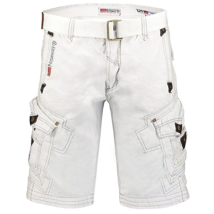 Geographical Norway Panoramique Men - Bermuda Mann Cotton - Shorts Herren Sport Cargo - Shorts Bermu