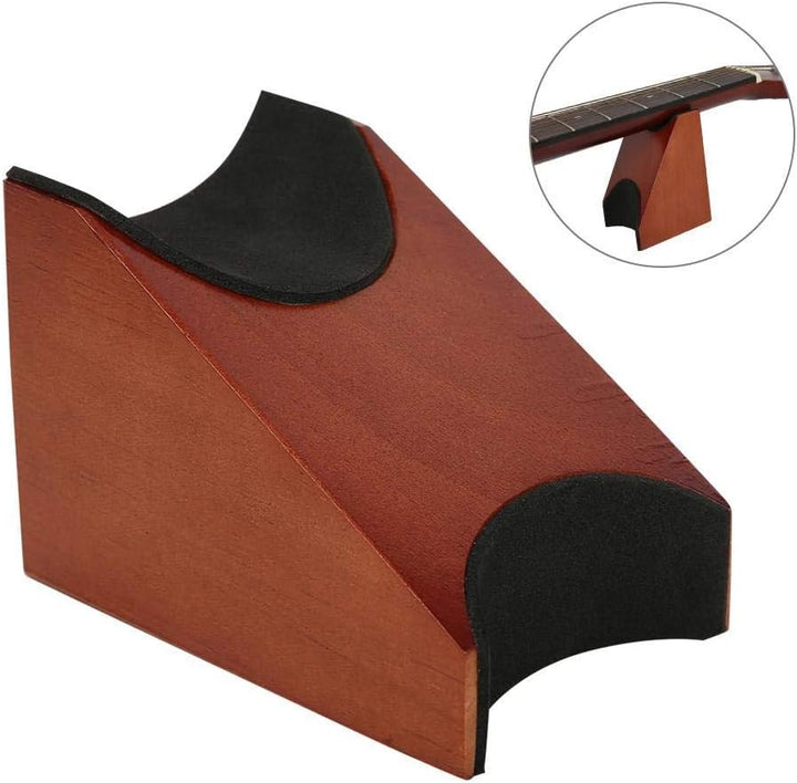 Hölzerne Gitarre Nackenstütze Kissen Gitarre Nackenstütze Unterstützung Instrument Nackenstütze Luth