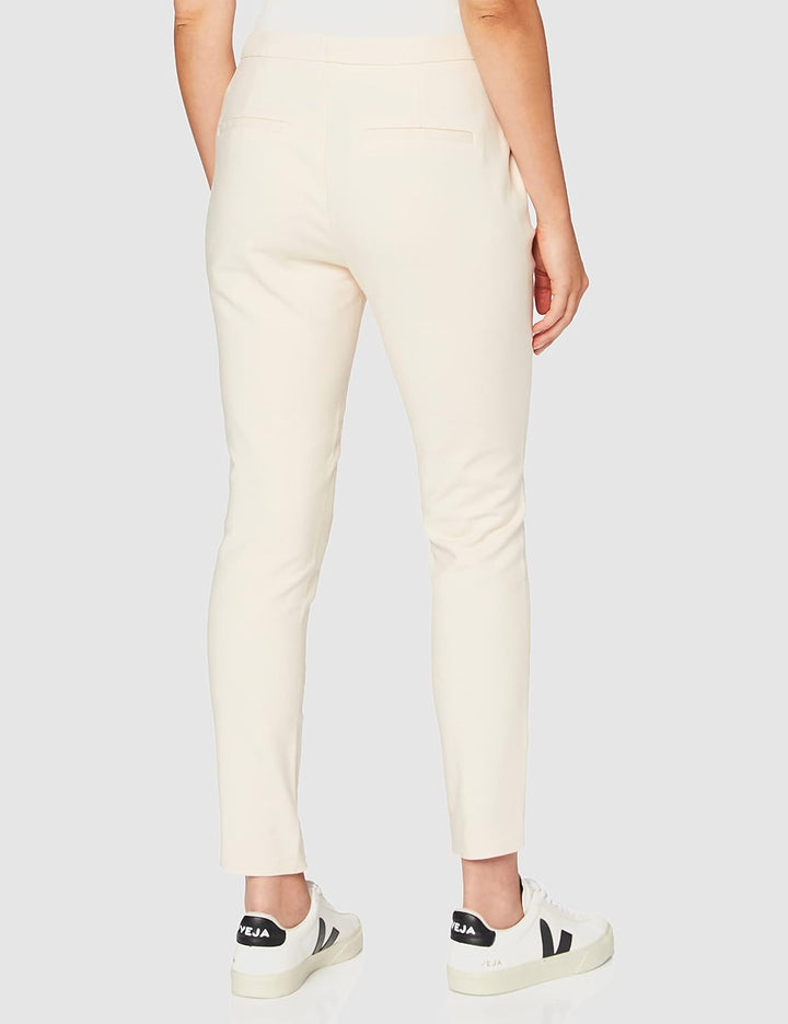 SELECTED FEMME Damen SFMUSE Cropped MW Pant -Sand Dollar Hose, per Pack Beige (Sand Dollar Sand Doll