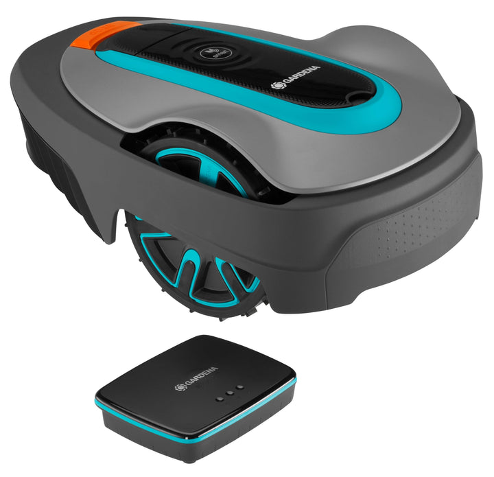 Gardena Mähroboter smart SILENO city 600 m² Set: Innovative LONA AI-Technologie, Steuerung per App,