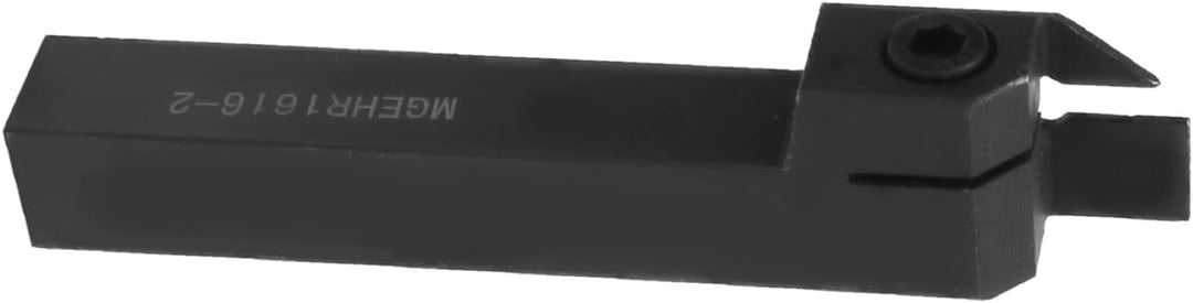 Fafeicy MGEHR1616-2 100 mm CNC-Drehdrehwerkzeughalter + 10 Stück MGMN200-G-Einsätze + Schraubenschlü