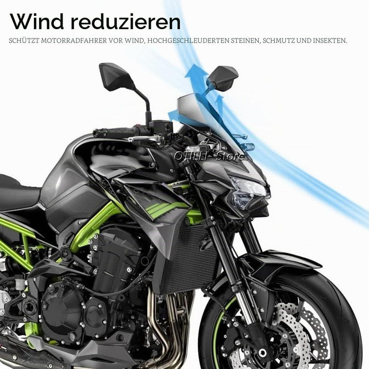 Motorrad-Zubehör für Kawasaki Z900 Z650 Windschutzscheiben-Windschutzscheiben-Luft-Windabweiser 2020