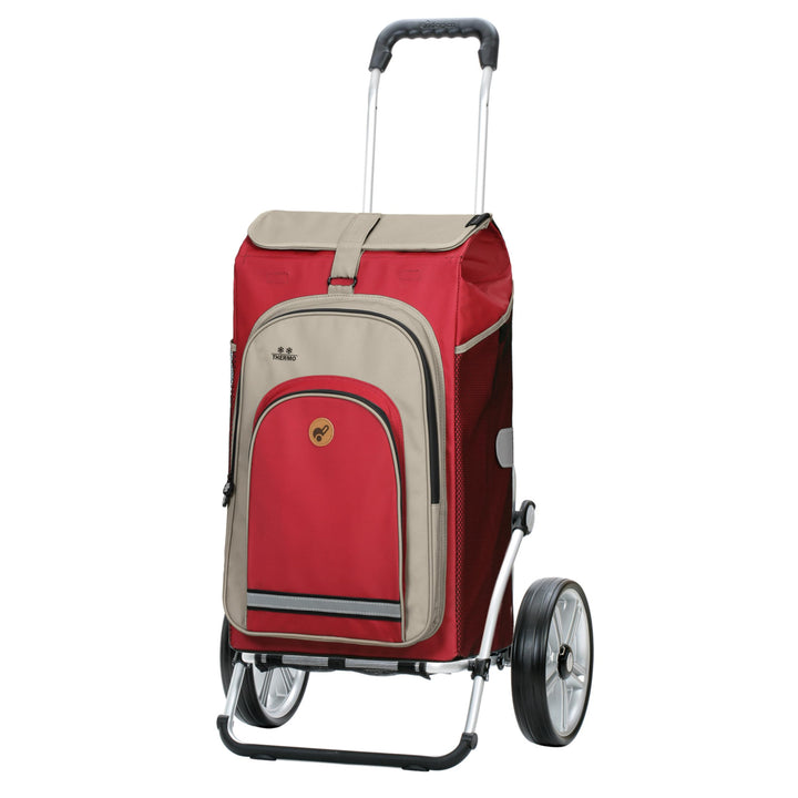 ANDERSEN Einkaufstrolley - Royal Shopper Hydro 2.1 rot 62 L Bike, Einkaufsroller, Rucksack, Thermo,