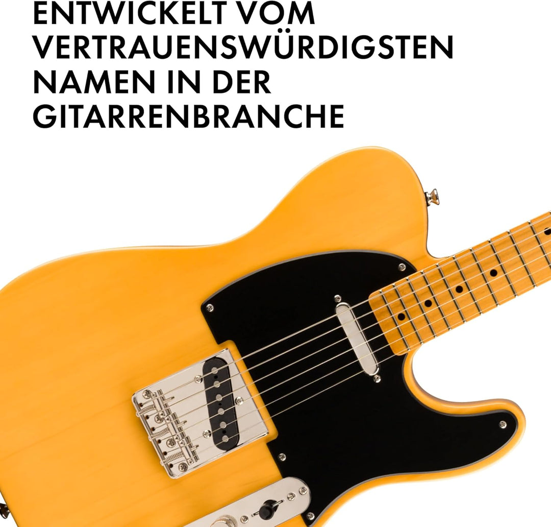 Squier by Fender Classic Vibe '50s Telecaster mit Ahorngriffbrett, Butterscotch Blonde, Standardgrös