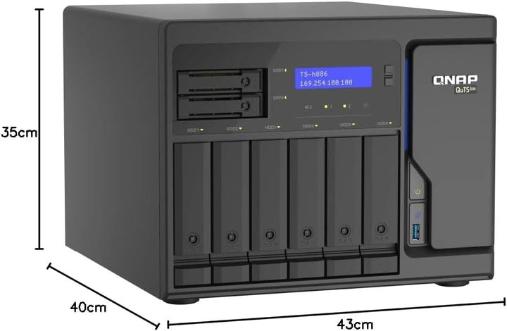Qnap TS-h886-D1602-8G