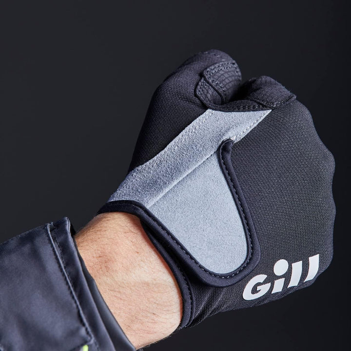 Gill Junior Deckhand Long Finger Sailing Gloves 2022 - Black Child, Child