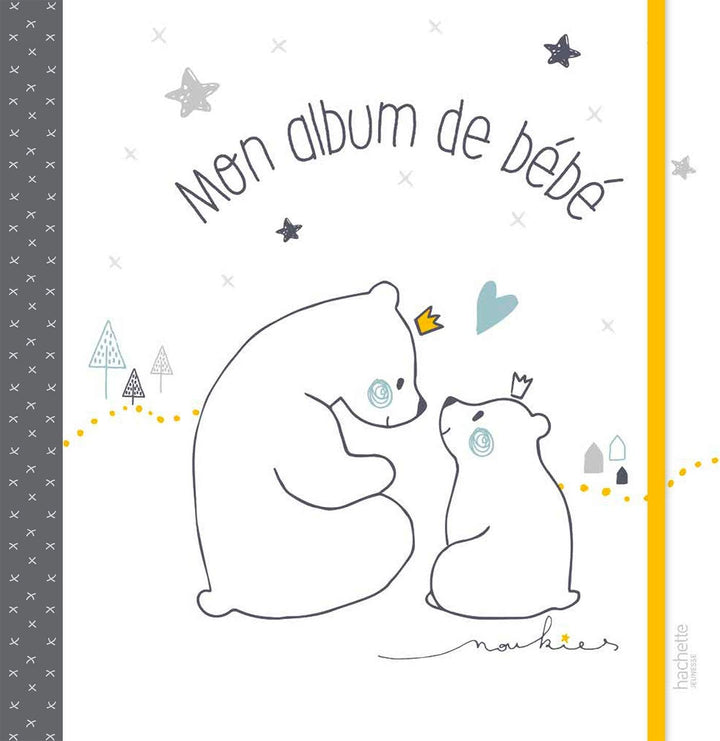 Noukies - Album de bébé NED, Gebundenes Buch