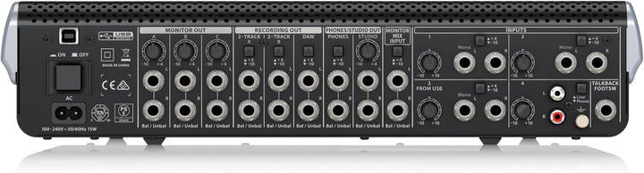 Behringer XENYX CONTROL2USB High-End Studio Control and Communication Center mit VCA-Steuerung und U