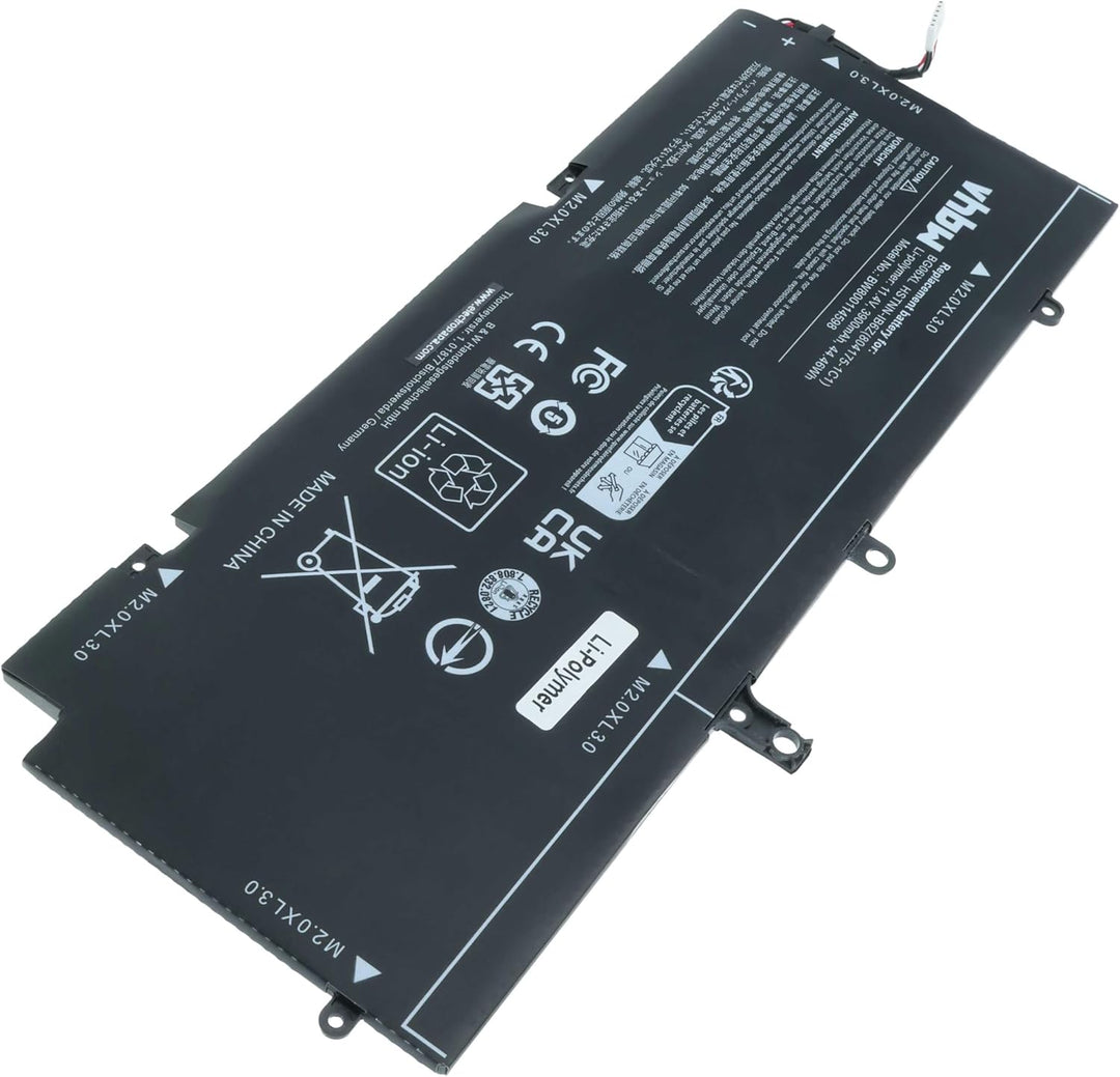 vhbw Akku kompatibel mit HP EliteBook Folio 1040 G3 Notebook (3900mAh, 11,4V, Li-Polymer)