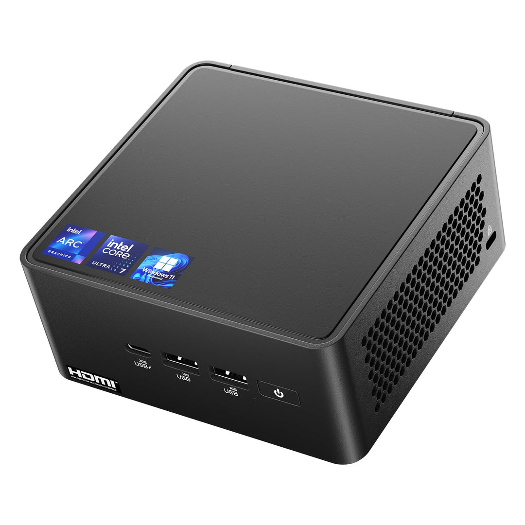 ASUS NUC 14 Pro, Intel NUC 14 Pro NUC14RVH Revel Canyon Mini-PC, Core Ultra 7 155H CPU, Intel Arc GP