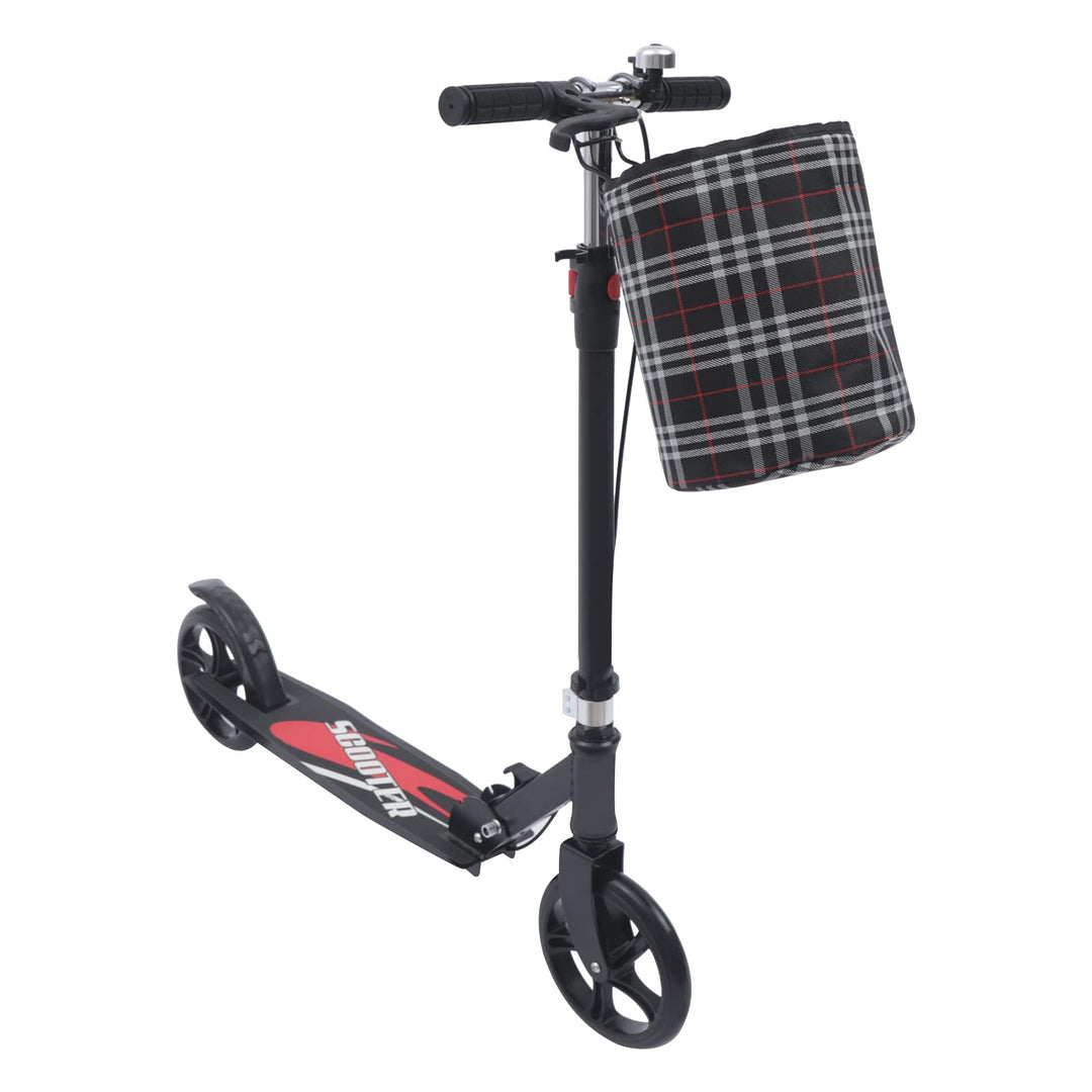 Tretroller Klappbar,City Scooter Roller fur Erwachsene Kinder Höhenverstellbar mit breiter &Dicker P