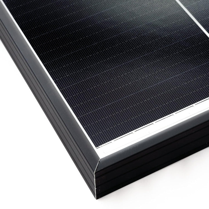 esotec Solarpanel Solarmodul PV Modul für Balkonkraftwerk Set 250Wp 131073
