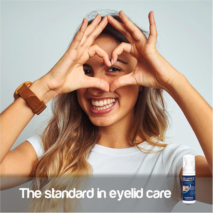 Ocusoft Eyelid Scrub Foaming Eyelid Cleanser - 50 Ml