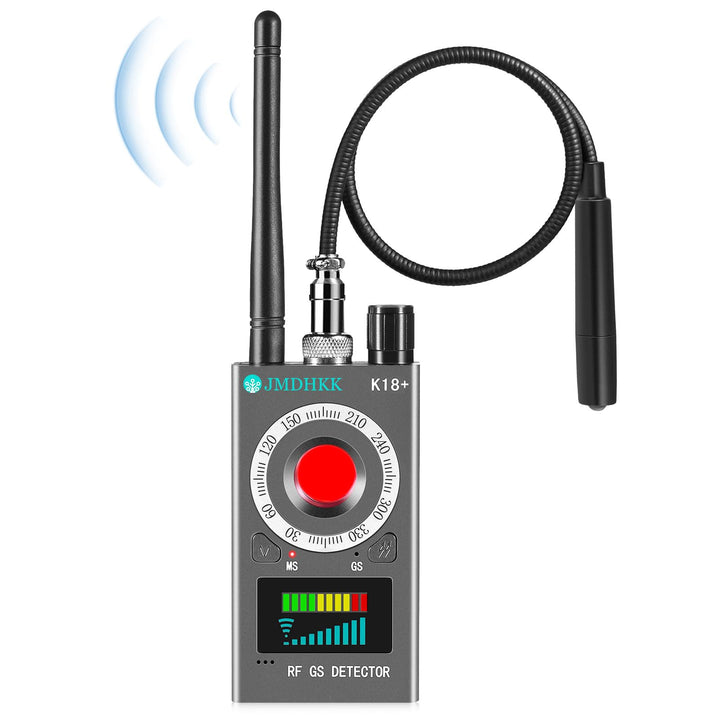 JMDHKK K18+ Versteckter Kamera-Detektor, Spionagekamera-Finder, Wanzendetektor, Magnetfeld-Detektor,