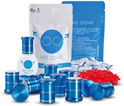 Wimpernkleber für Wimpernverlängerung - SKY ZONE - Ultra stark - Eyelash Glue - Schwarz 5g