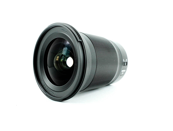 Nikon Nikkor Z 20 mm f/1.8 S, Feste Brennweite, helles, ultragrandeckiges Objektiv f/1.8, schwarz, N